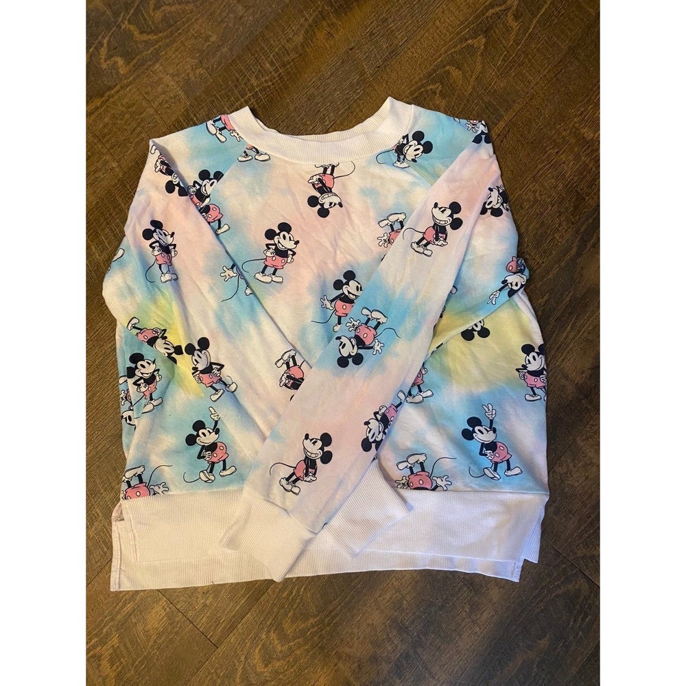 Mickey Mouse sweatshirt Womens Size Small Disney